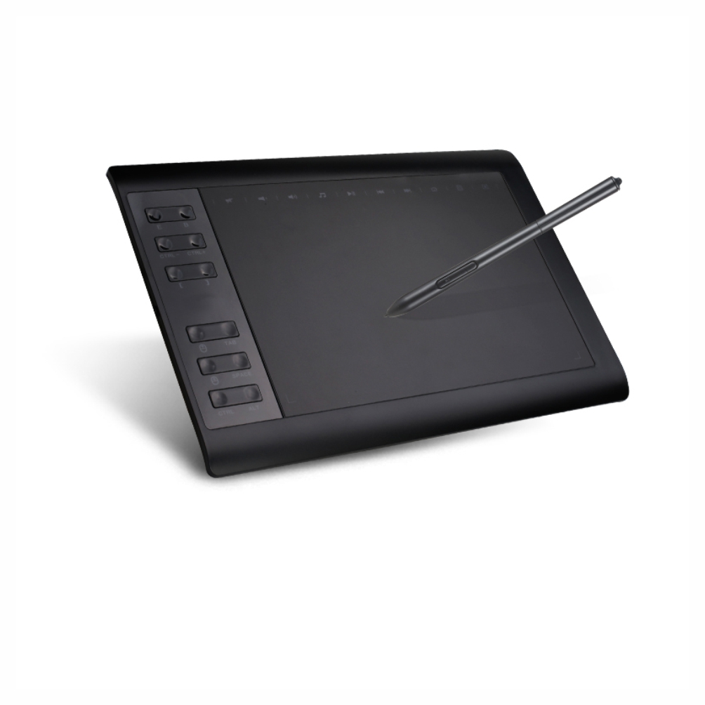 10 x 6 Inch Wired Graphics Tablet: Ideal for Digital Art Creation and Design